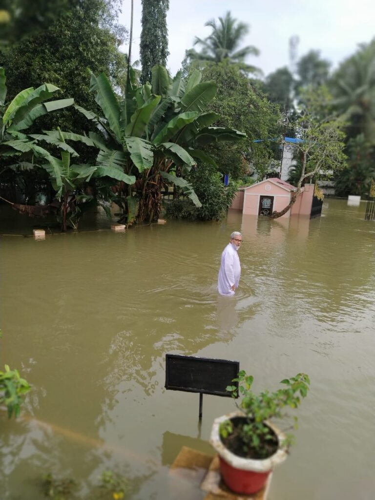 Pala Bishop House filled with water (2)