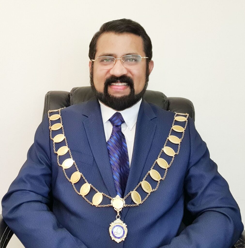Tom aditya UK mayor